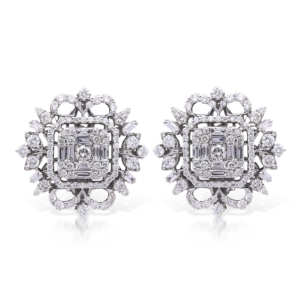 Diamond Polki D Classic Earrings