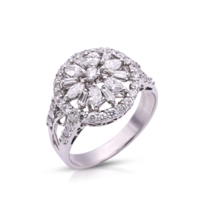 Diamond Polki D Classic Ring