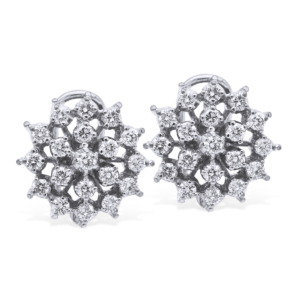 Diamond Polki D Flawless Earrings