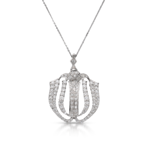 Diamond Polki Spiritual Classic Abstract Pendant
