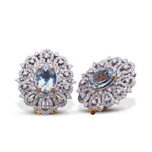 Diamond Tops HVVS1 With Aqua Stone