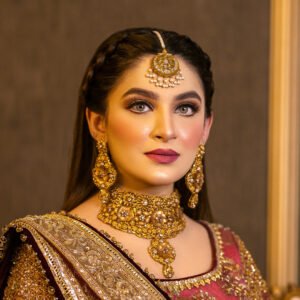 22K Solid Gold Bridal Jewelley Set