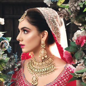 Diamond Polki Green Meeena